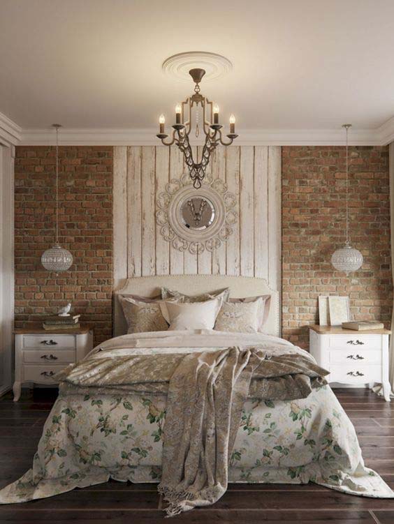 Combination Of Bricks And Wood On Womens