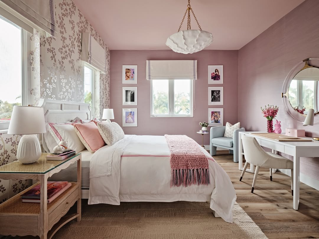 Blended Blush and Modern Charm