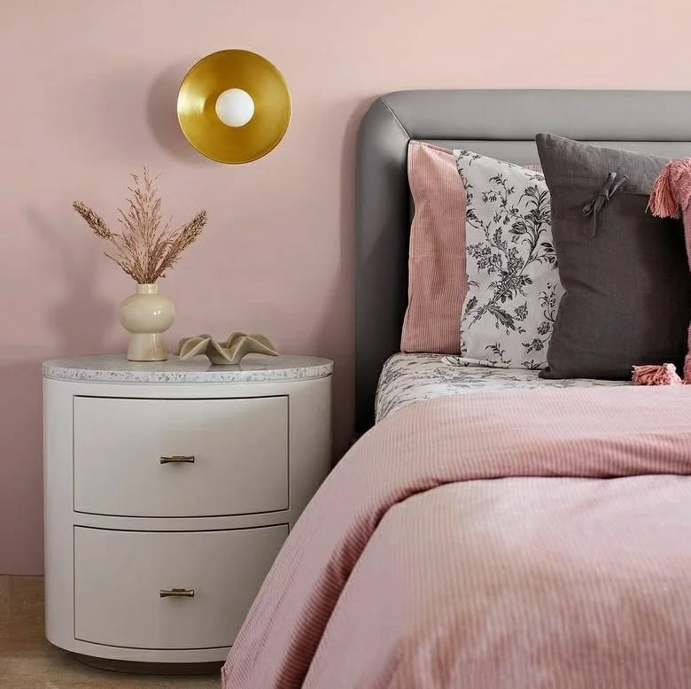 Blush Meets Bronze Modernity