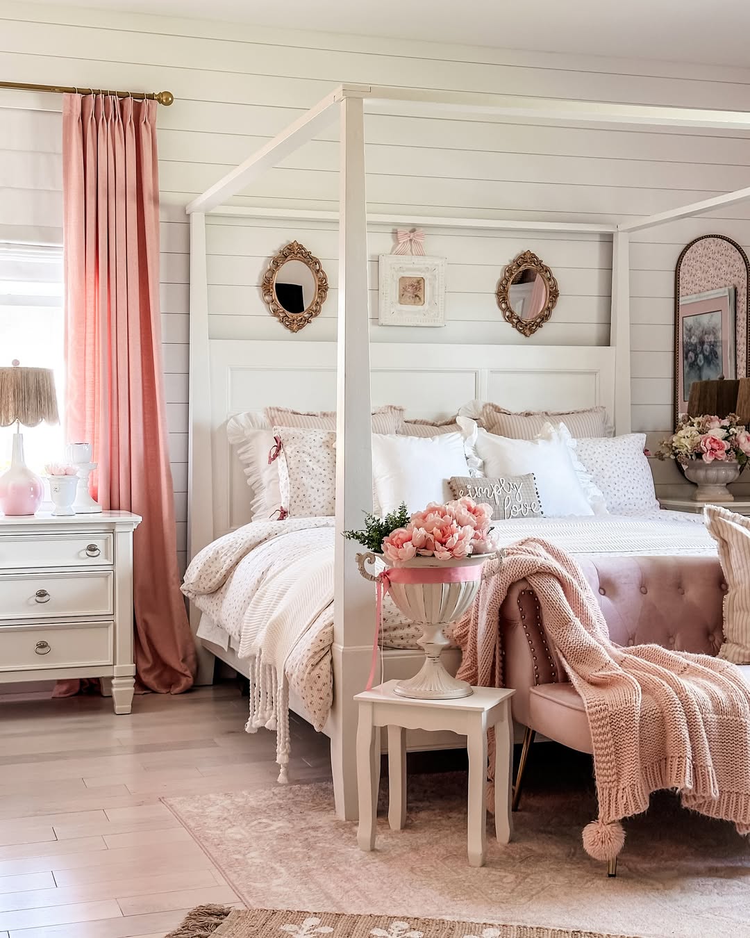 Blushing Boudoir Elegance