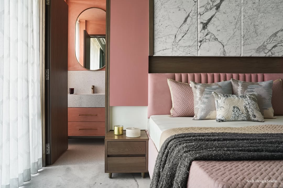Marble and Mauve Sophistication