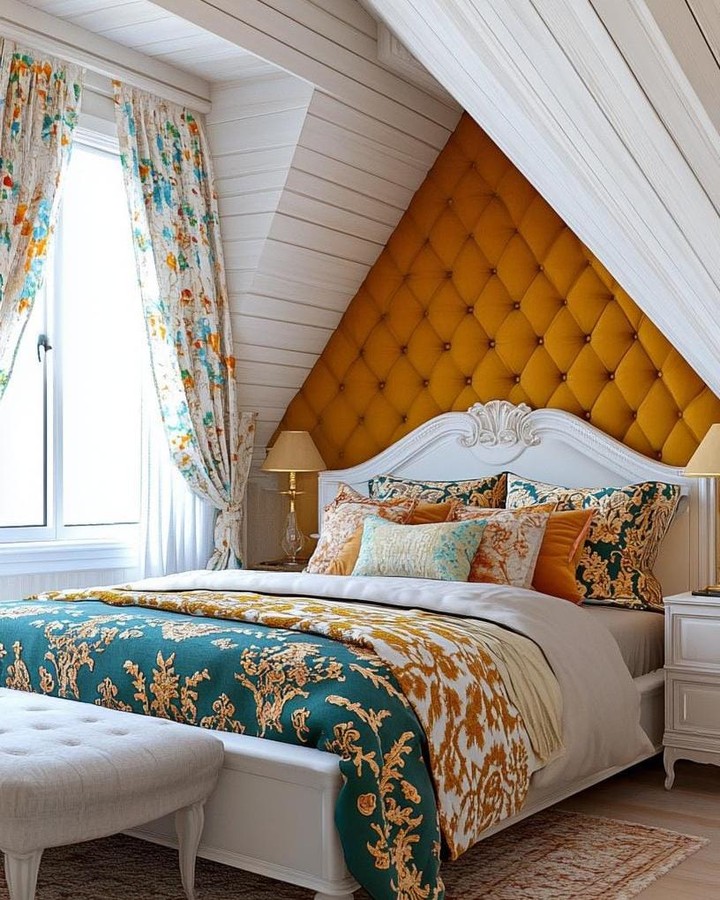 Mustard & Teal Showstopper