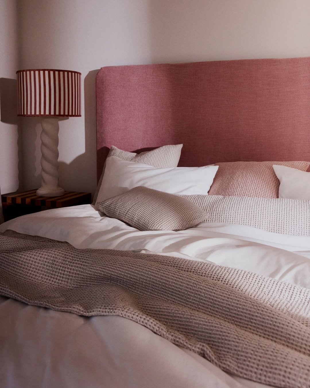 Sunset Blush Meets Texture Play