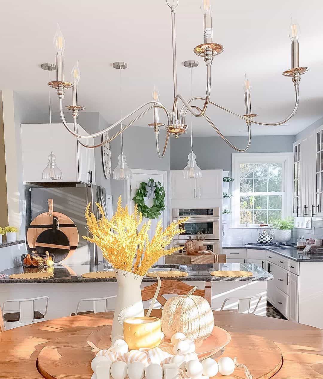 Combine a Garland, Pumpkin, and Candle