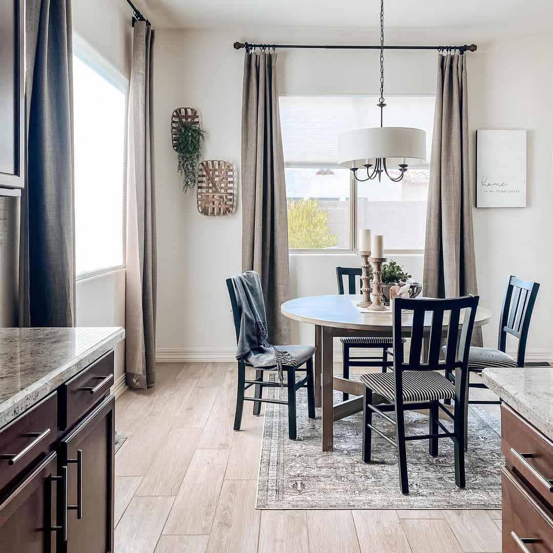Incorporate Greenery and Candles for Warmth