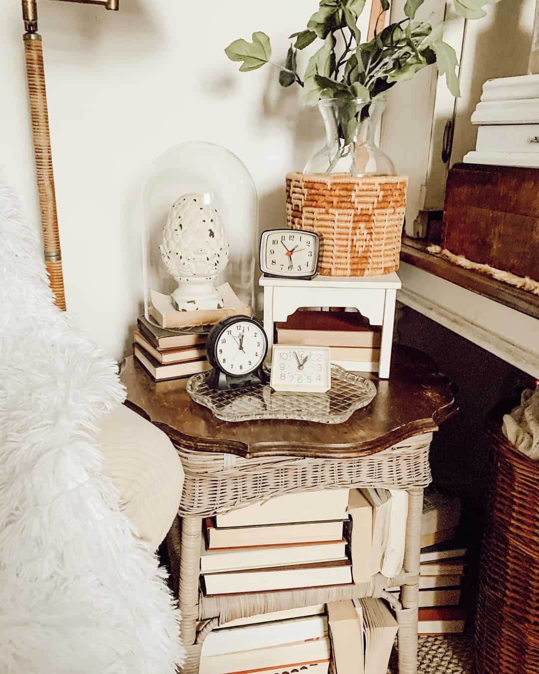 Small Square Alarm Clocks Add Vintage Charm
