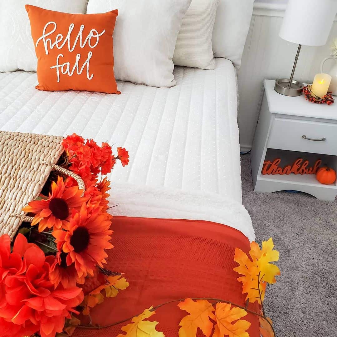 Let Autumn Flowers Spill from a Woven Basket