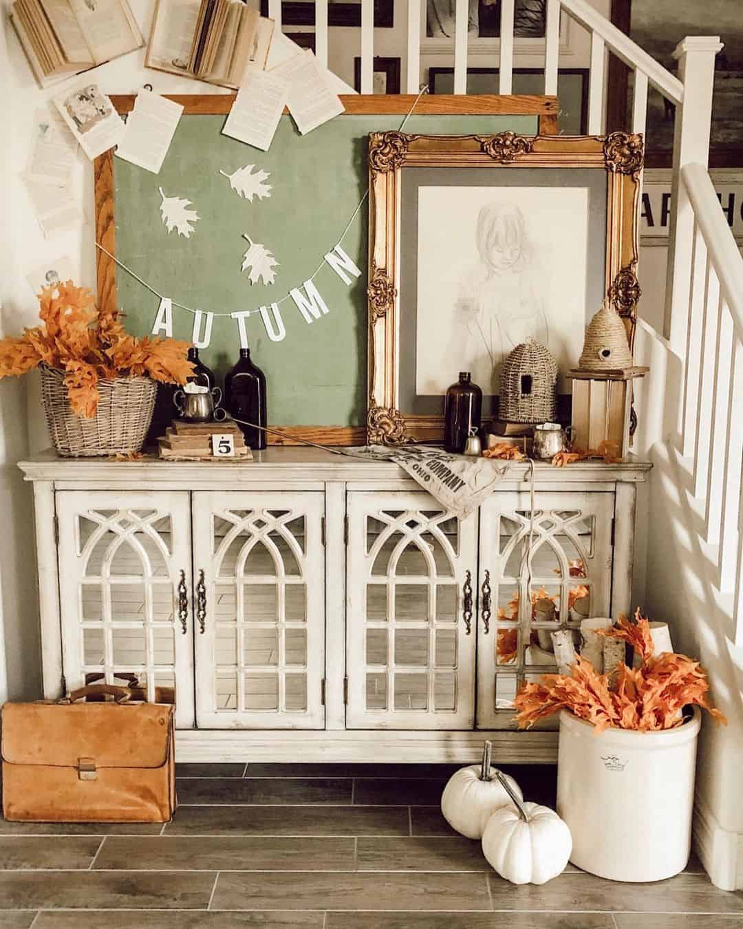 Layer Art Over a Green Chalkboard for a Unique Display