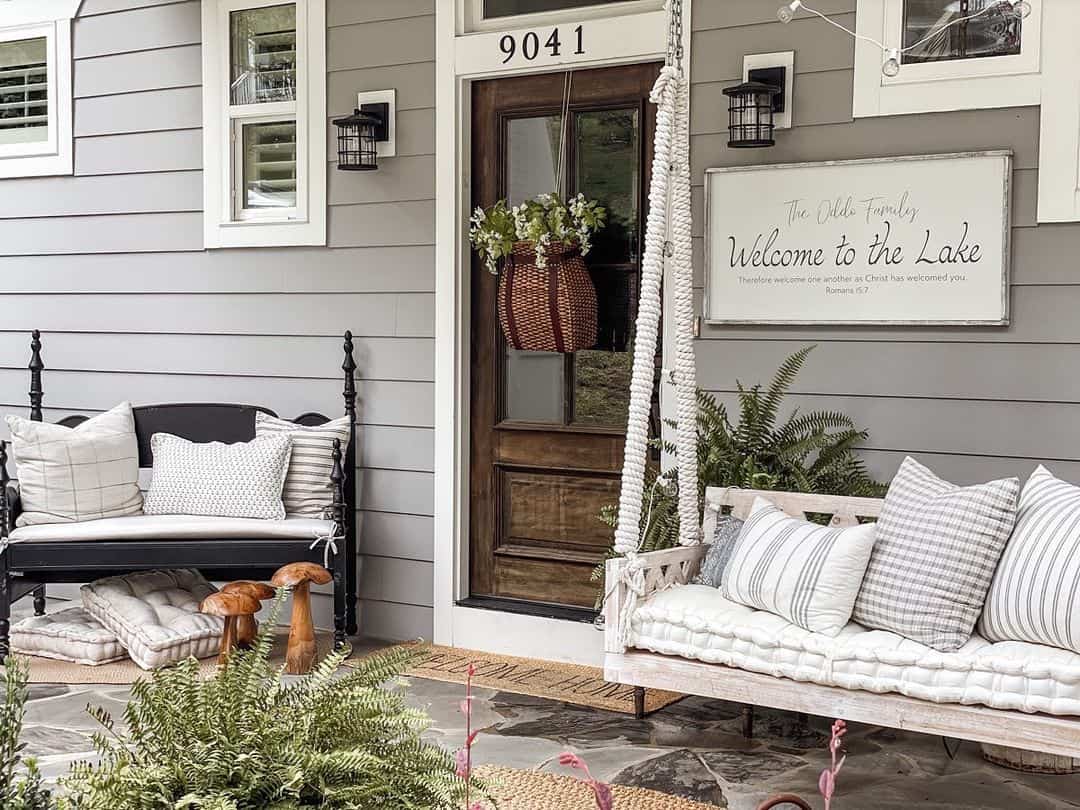 Whimsical Mushroom Stools Add Charm to Your Porch