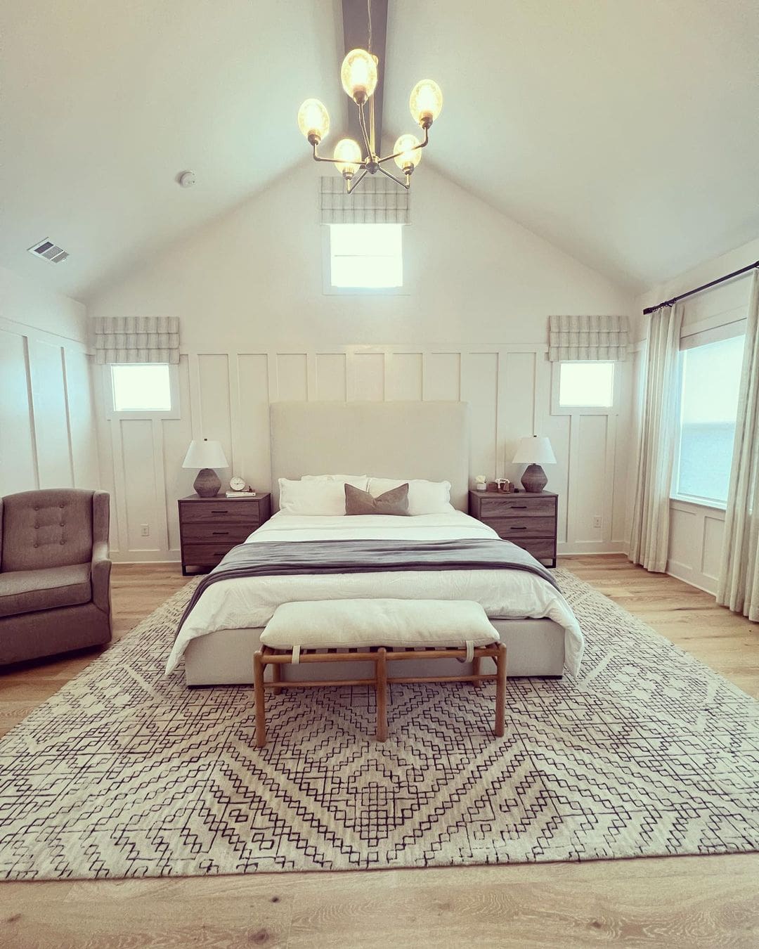 Petite High Ceiling Windows