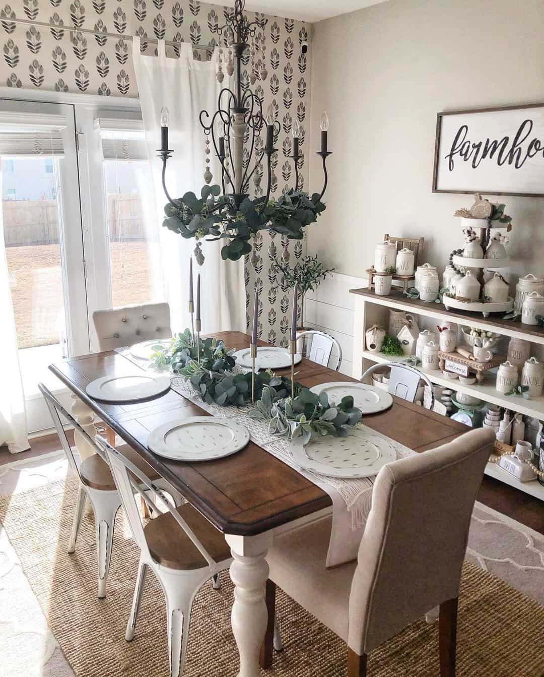 Eucalyptus Centerpieces