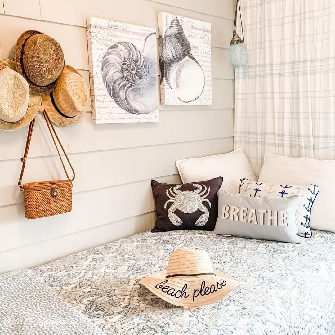 Ammonite Art and Crustation Cushions