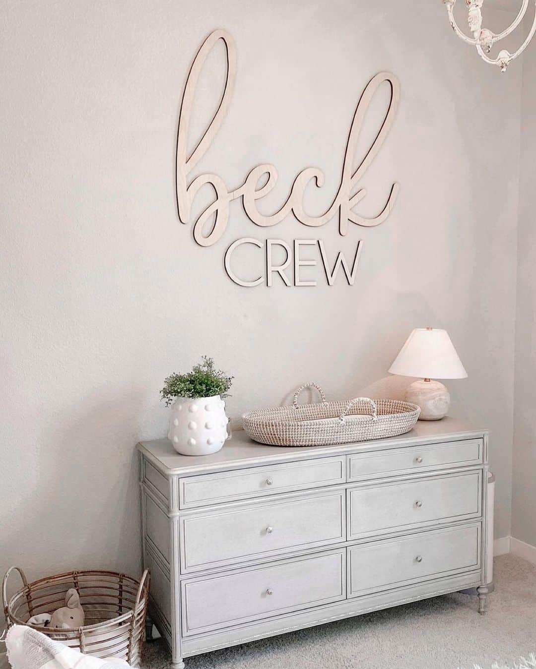 Soft Pink Nursery Wall Décor