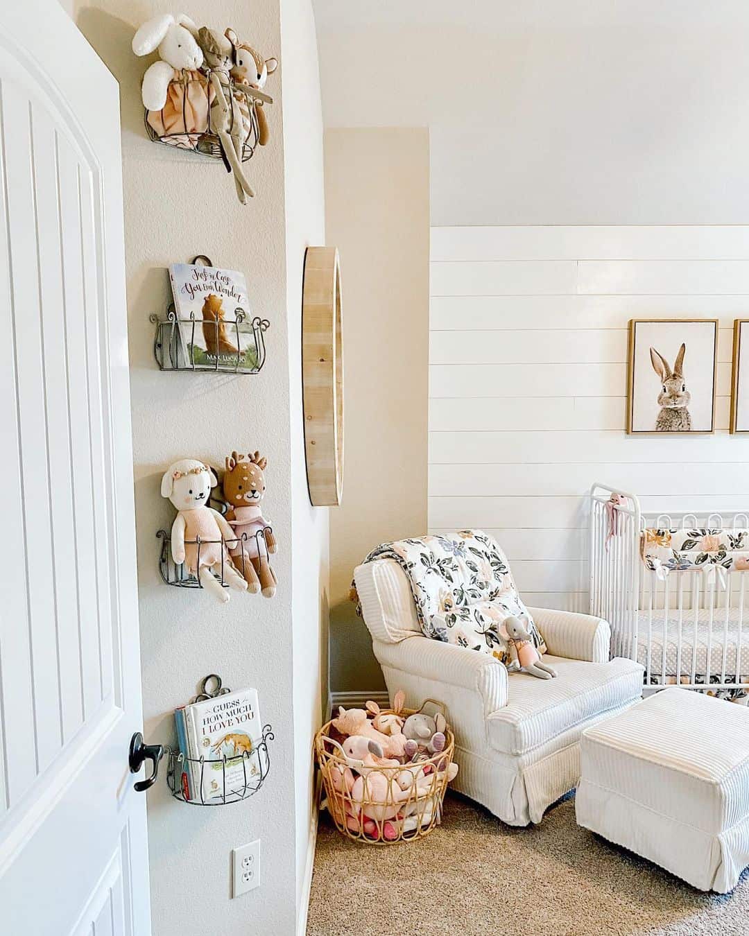 Neutral Pink Nursery Design