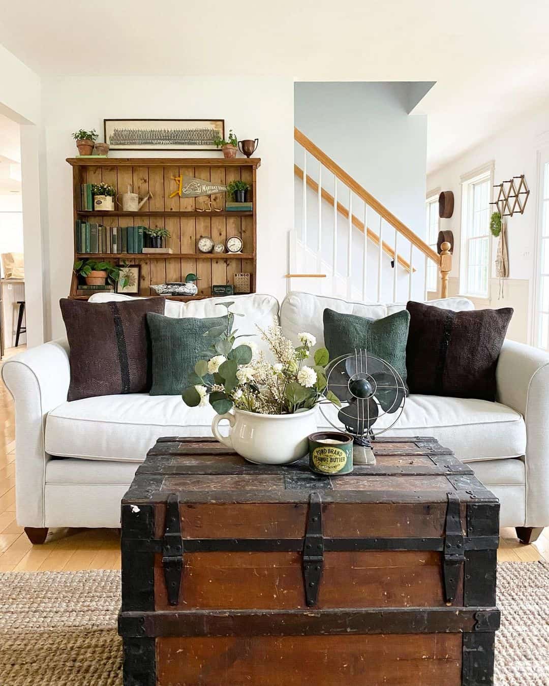 Antique Trunk Coffee Table