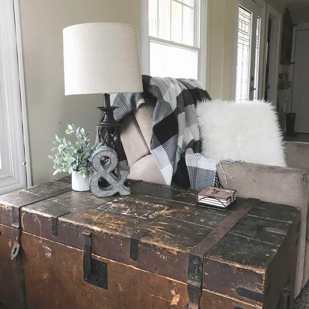 Vintage Trunk Coffee Table