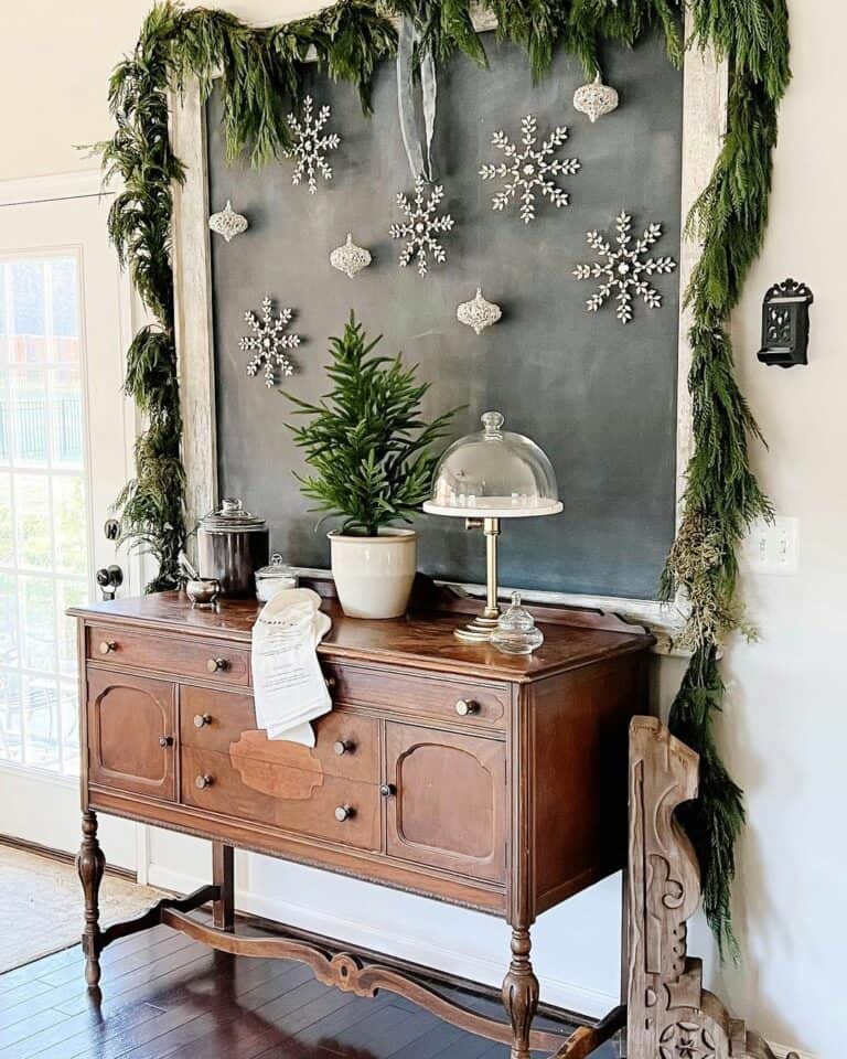 Vintage Snowflake Decorations