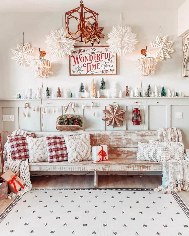 Giant Snowflake Wall Decorations