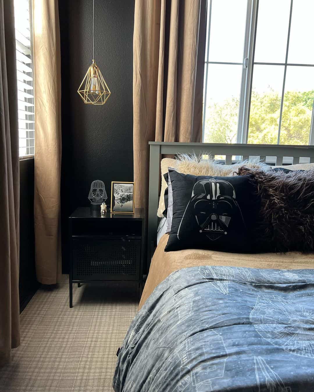Geometric Bedside Lighting