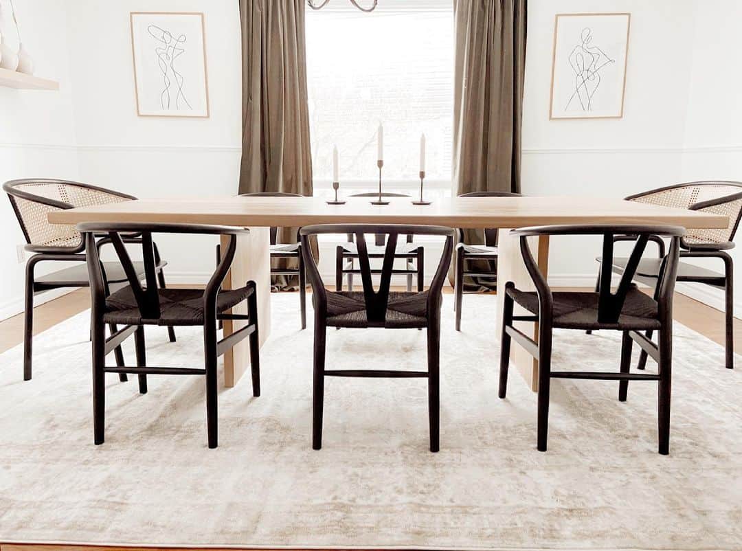 Candle Holders as Centerpieces for Dining Room Table