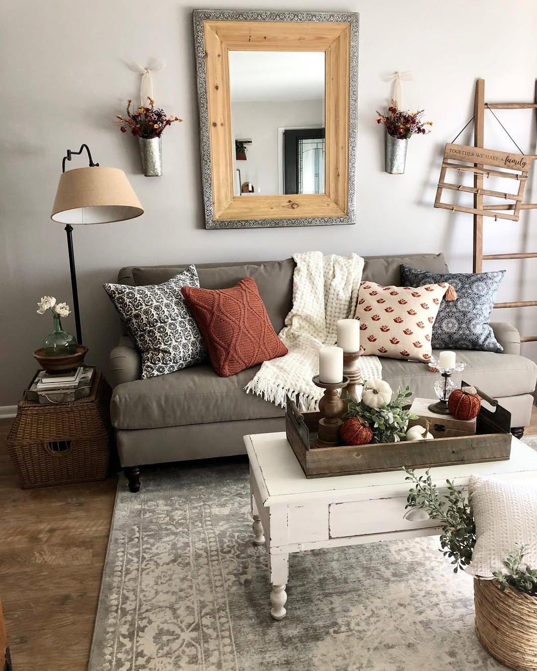 Autumn Patterns and Rusty Accents