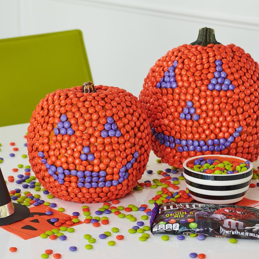 Create Sweet M&M Jack-O