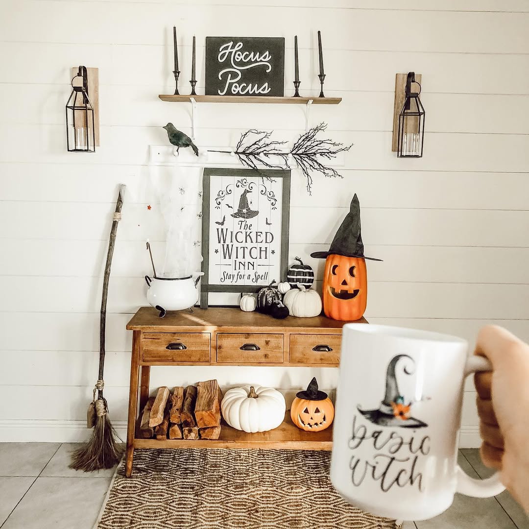 Rustic Charm for a Cozy Witchy Look