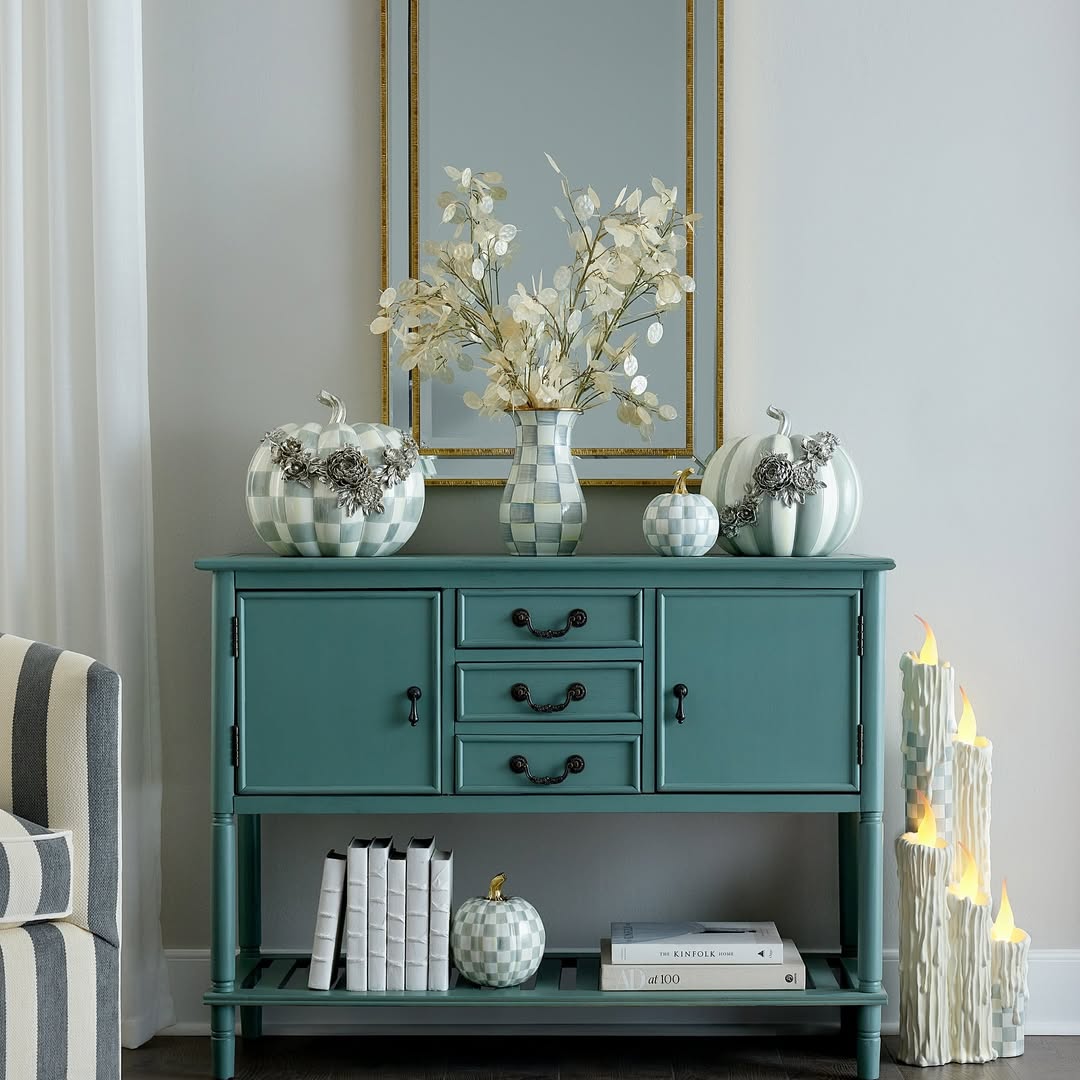Serene Blues With A Halloween Twist