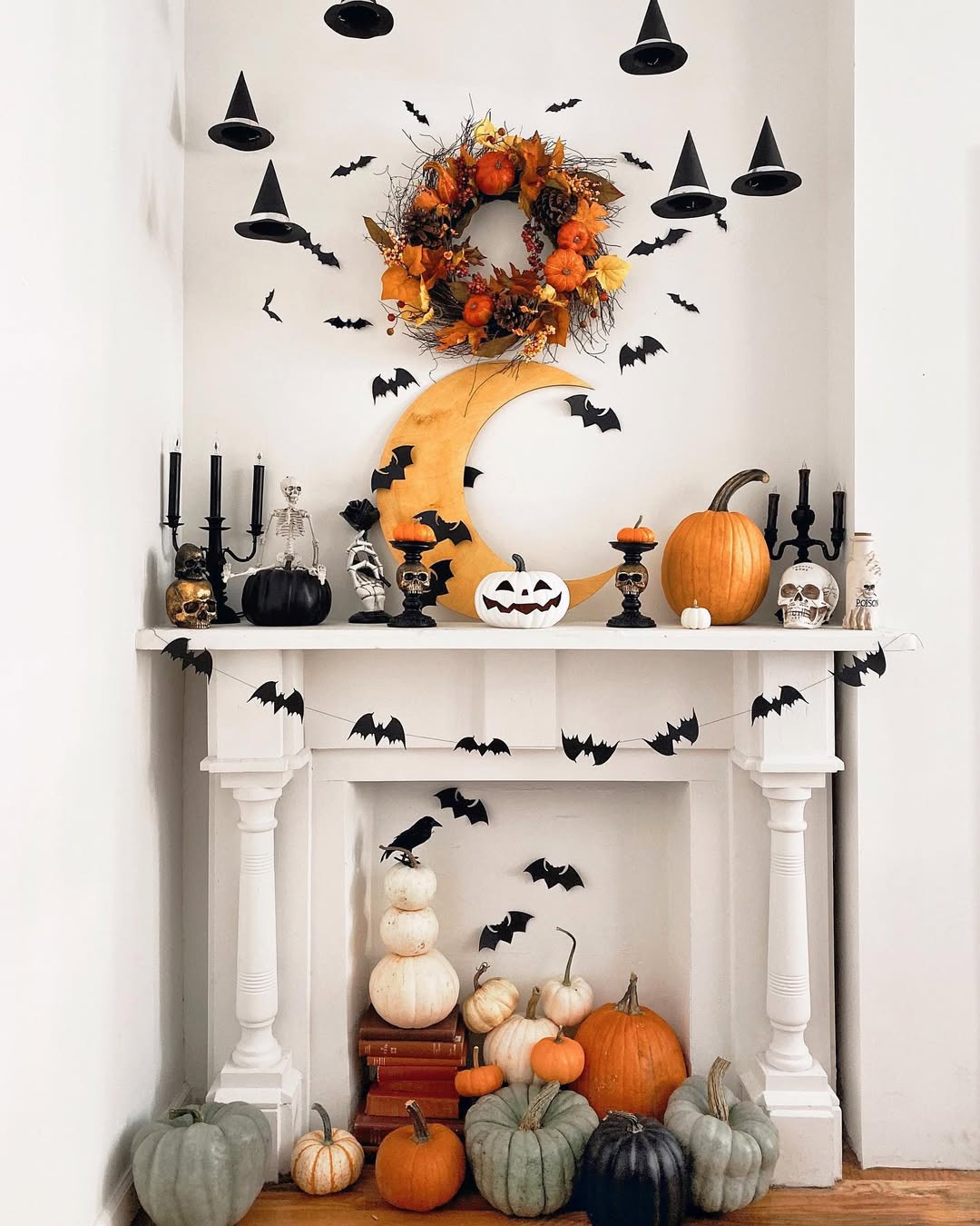 Whimsical Magic With Moonlit Bats