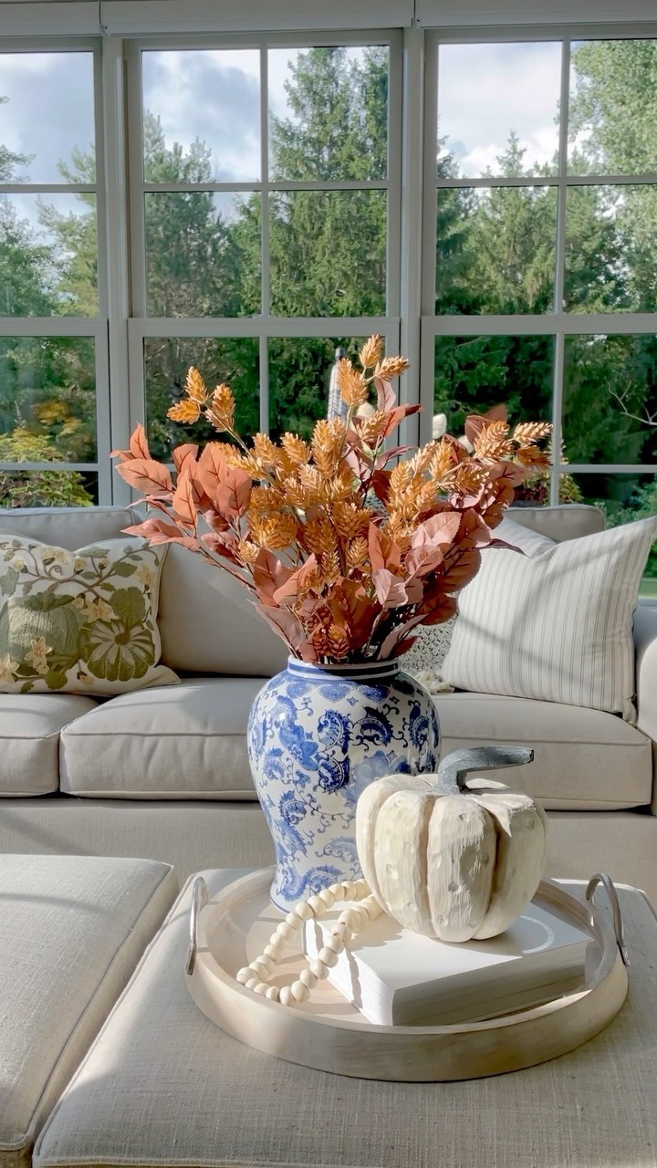A Sunlit Still Life with Fall Style