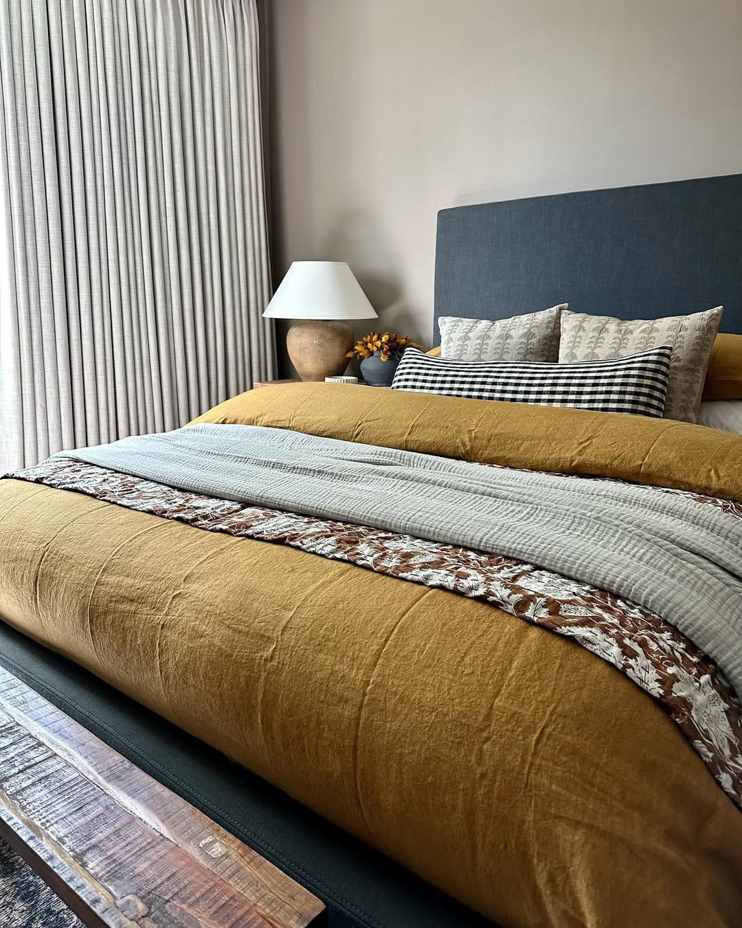 Golden Hour, Reimagined as Bedding