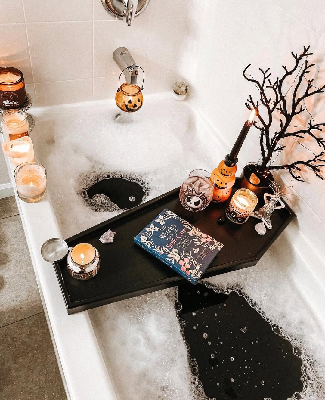 Witchy Soak and Candlelight