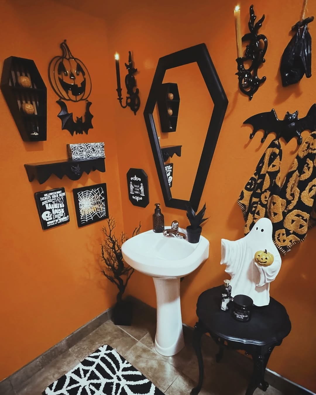 Haunted Pumpkin Orange