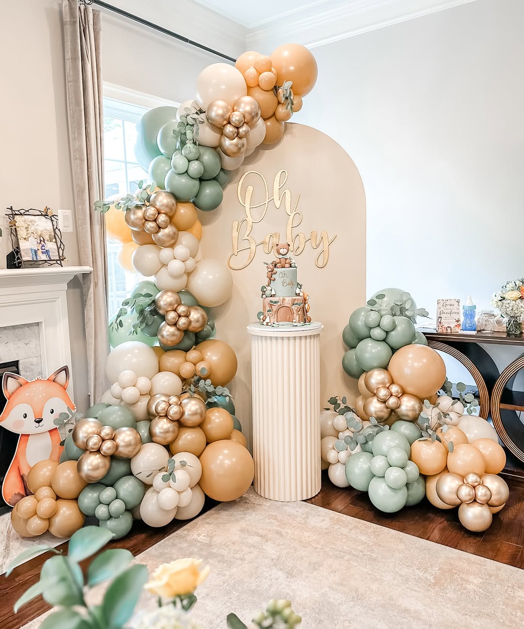 Woodland Balloons with Fairytale Charm