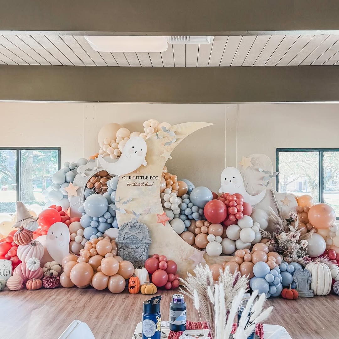 Pastel Ghosts and Pumpkin Patch Magic