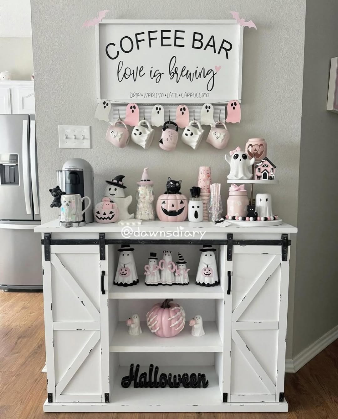 Pastel Halloween Decor