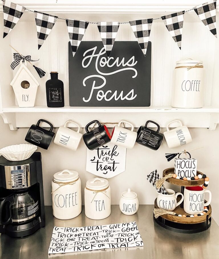 Farmhouse Plaid With a Witchy Twist