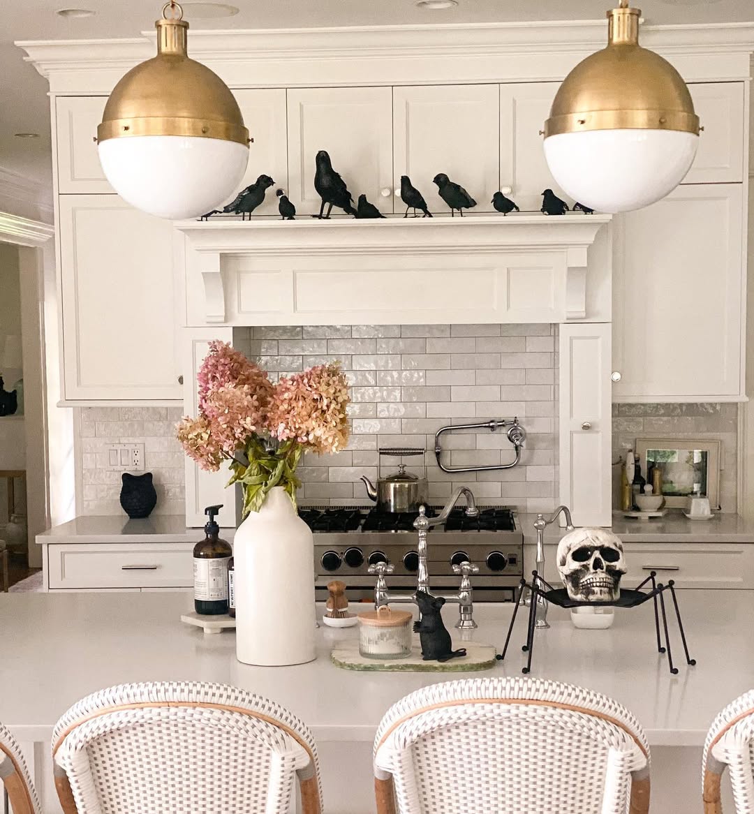 Haunted Elegance In Neutral Tones