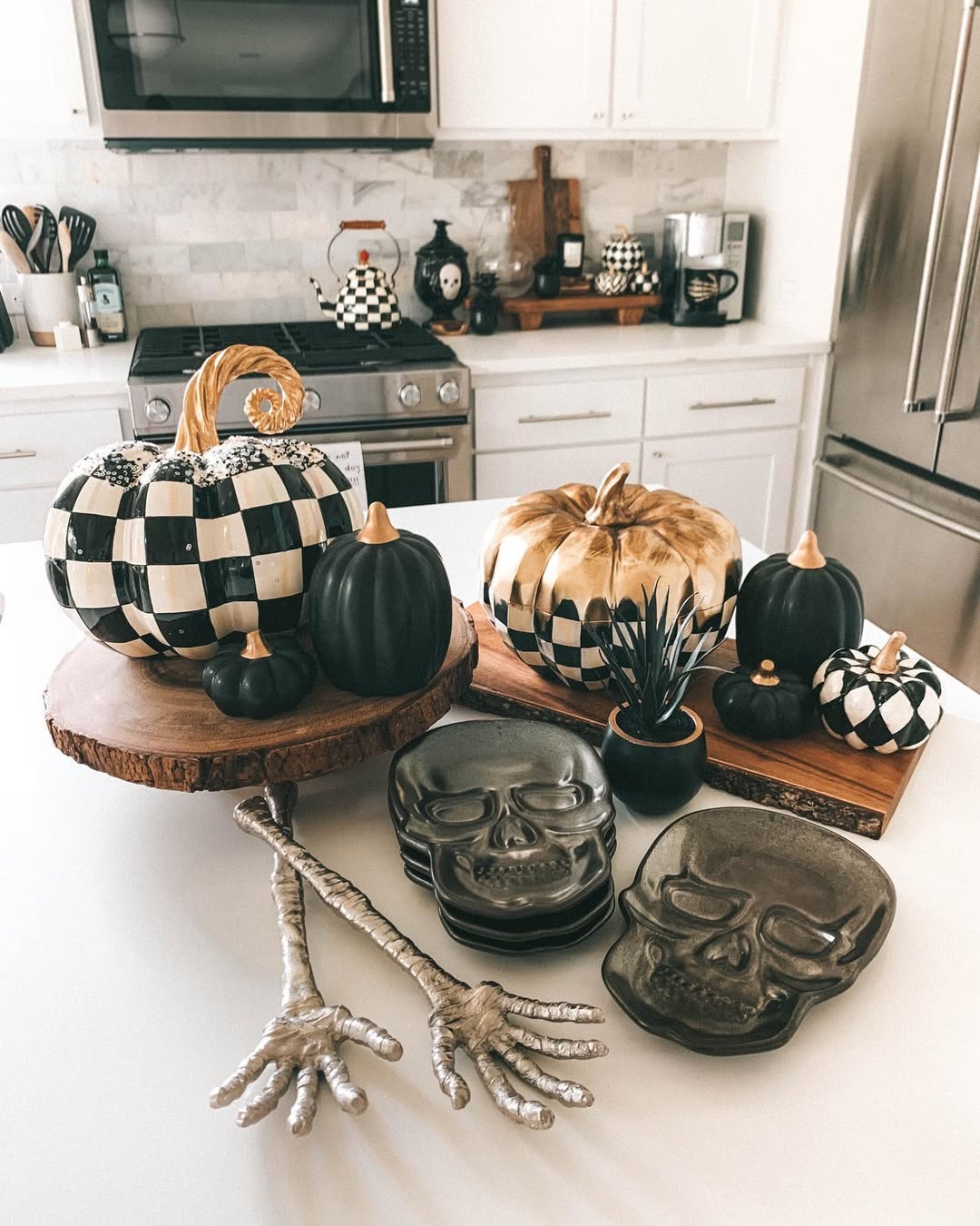 Glam Goth Vibes In The Kitchen
