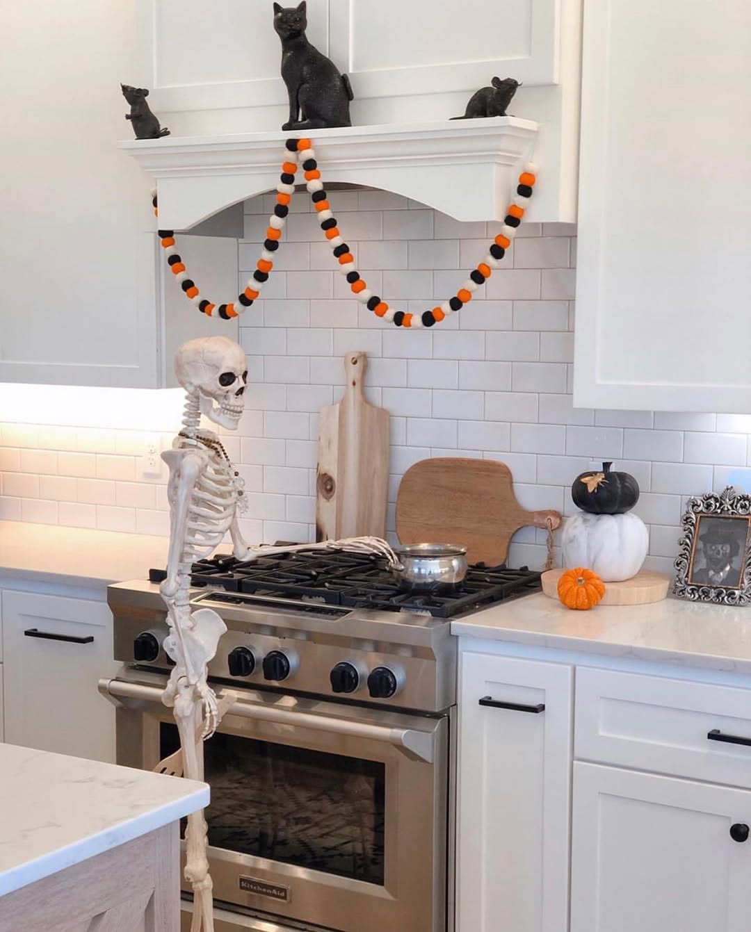 Classic Cats And Halloween Whimsy