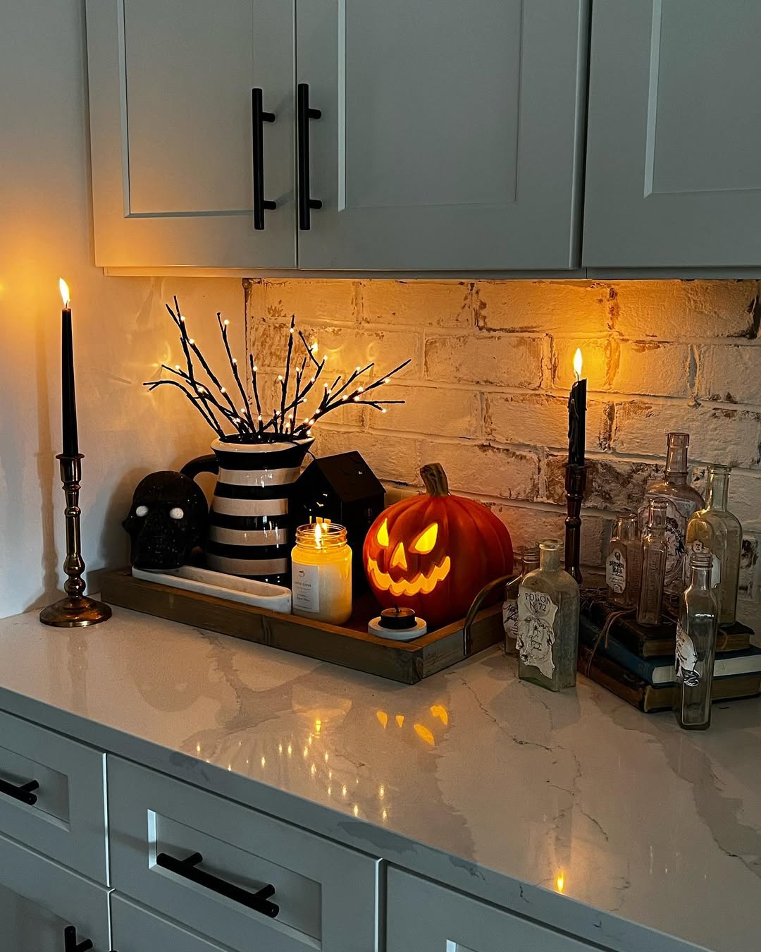 Candlelit Halloween With Gothic Flair