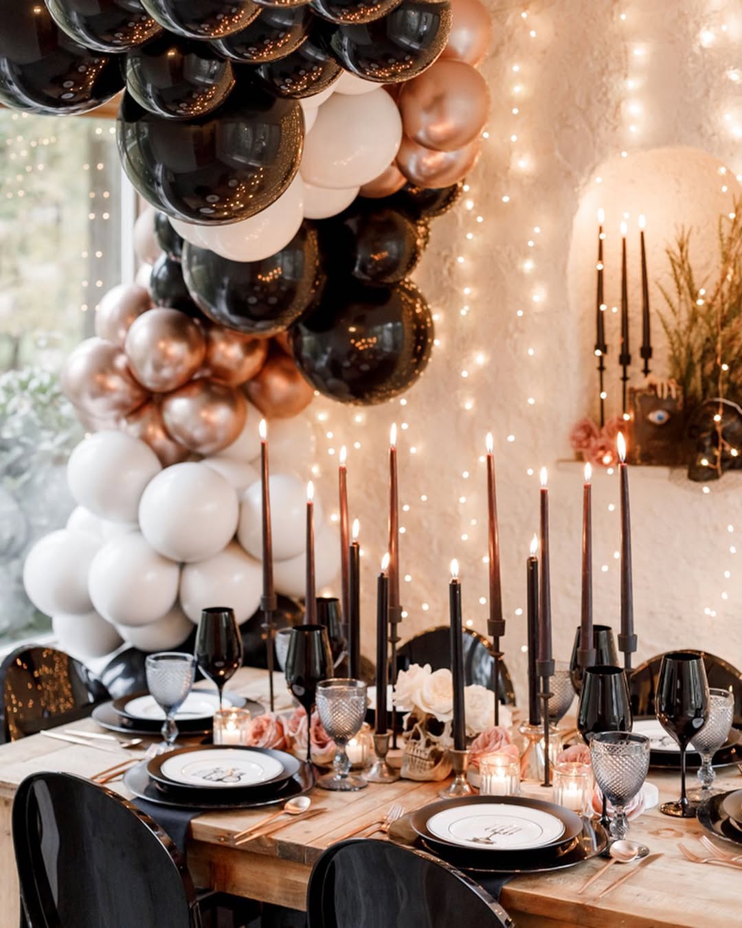 Moody Glamour Meets a Midnight Feast
