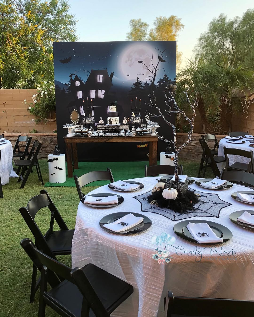 Moonlit Haunted House