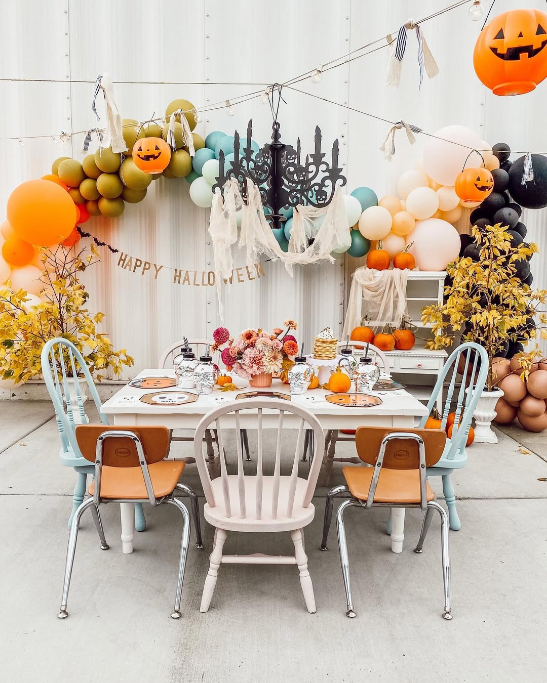Playful Patio Pumpkins