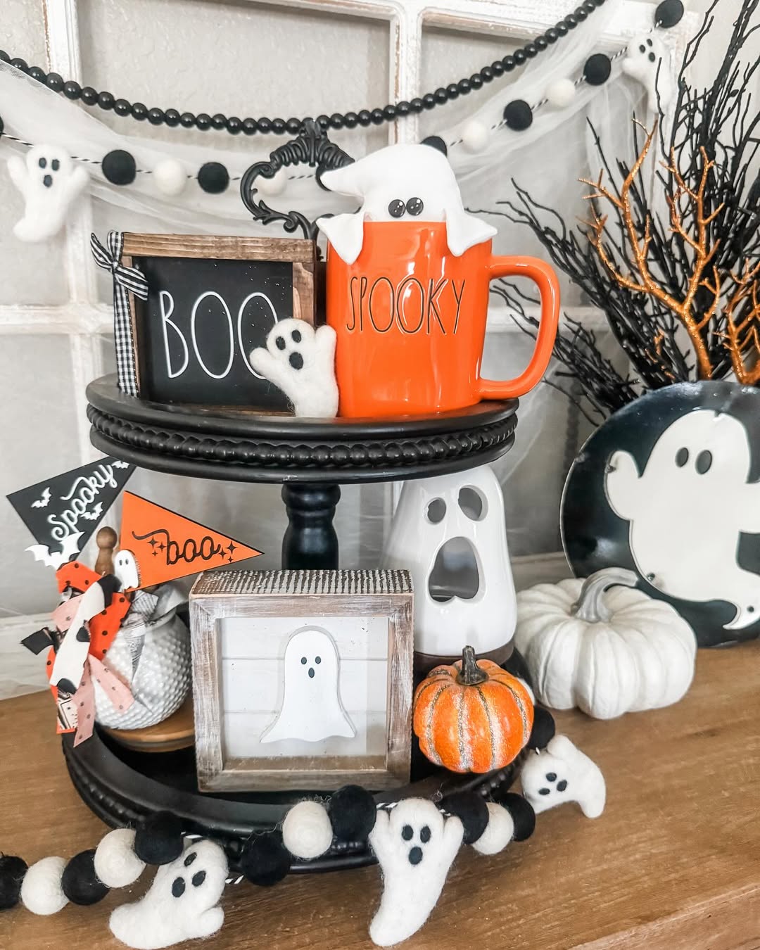 A Gathering Of Felt Ghosts And Mug Ghouls