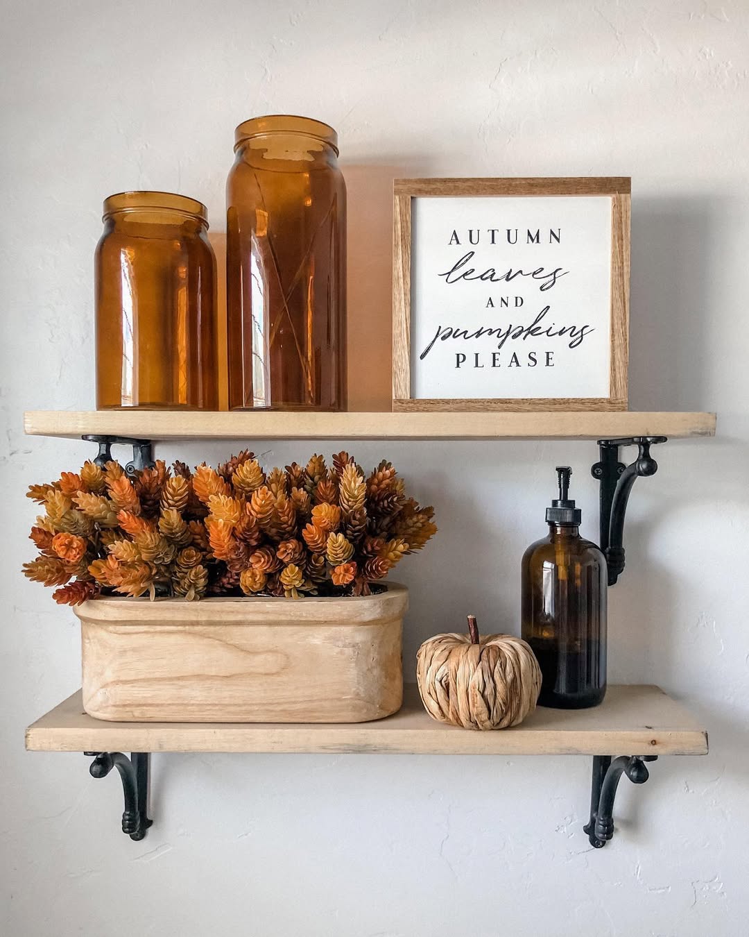 Autumn Wishes In Amber Tones