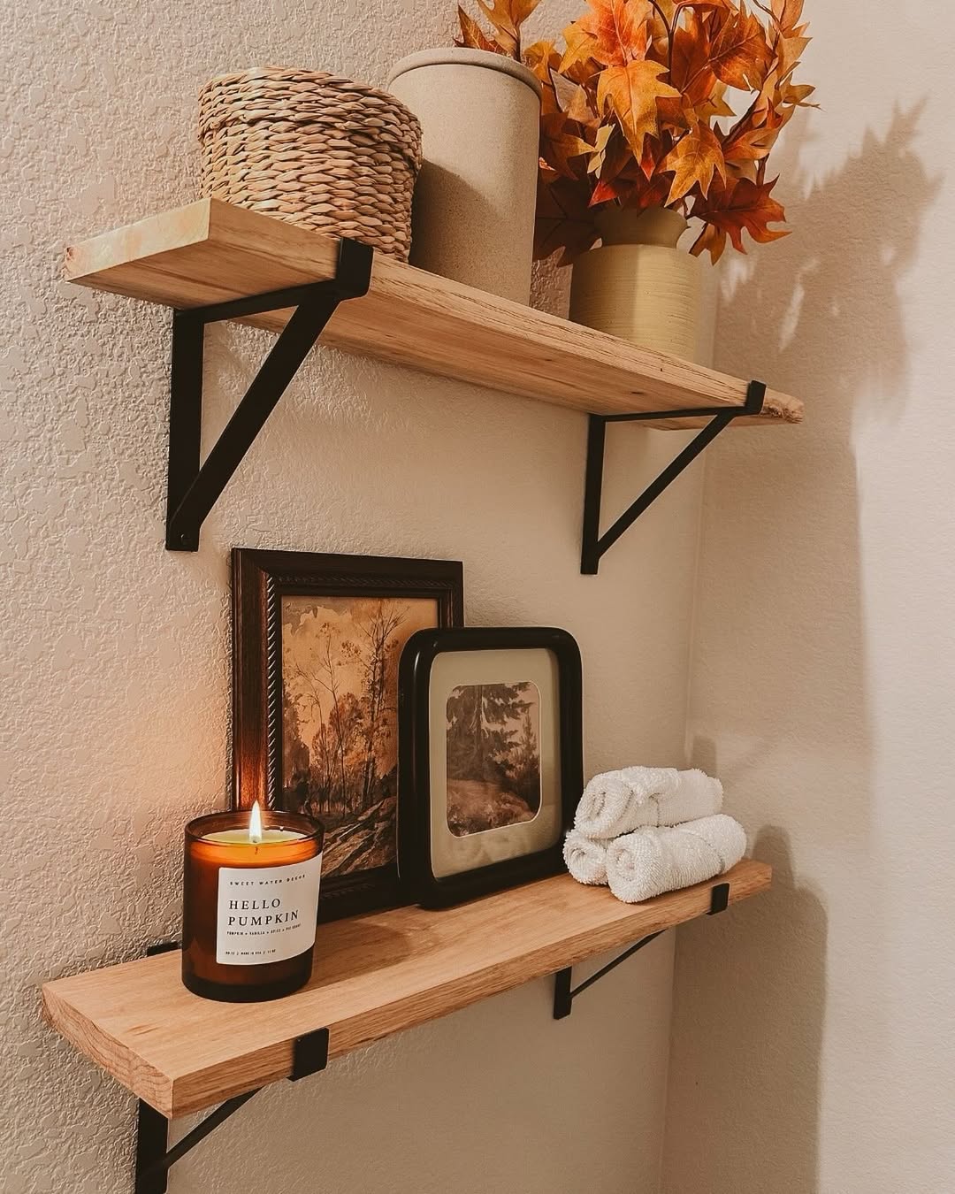 Strong Shelf Style, Even Better Candle