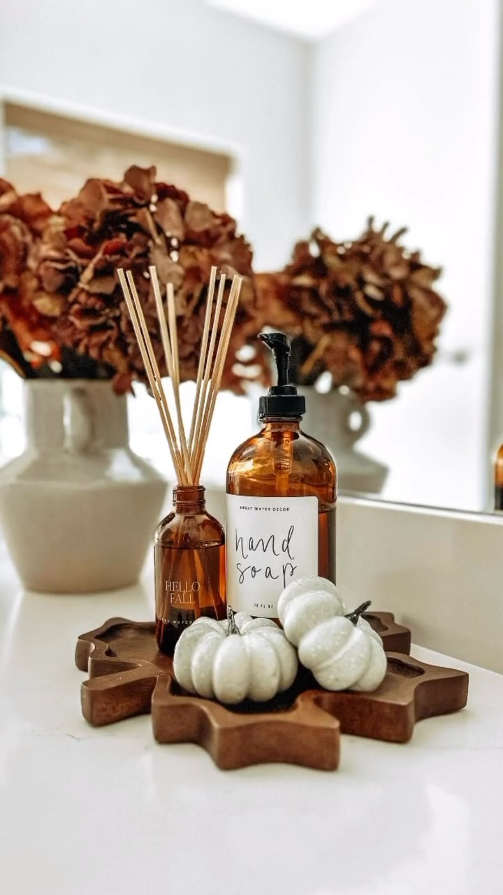 A Fall Welcome on the Counter
