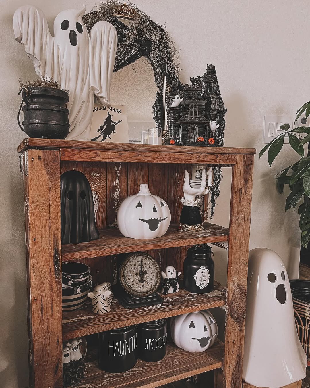 Rustic Style with a Ghostly Haunted Touch