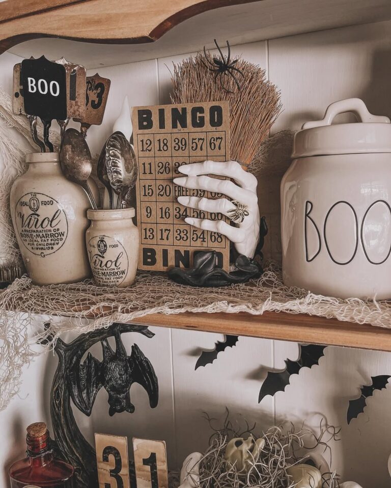 Vintage Halloween with Playful Witchy Charm